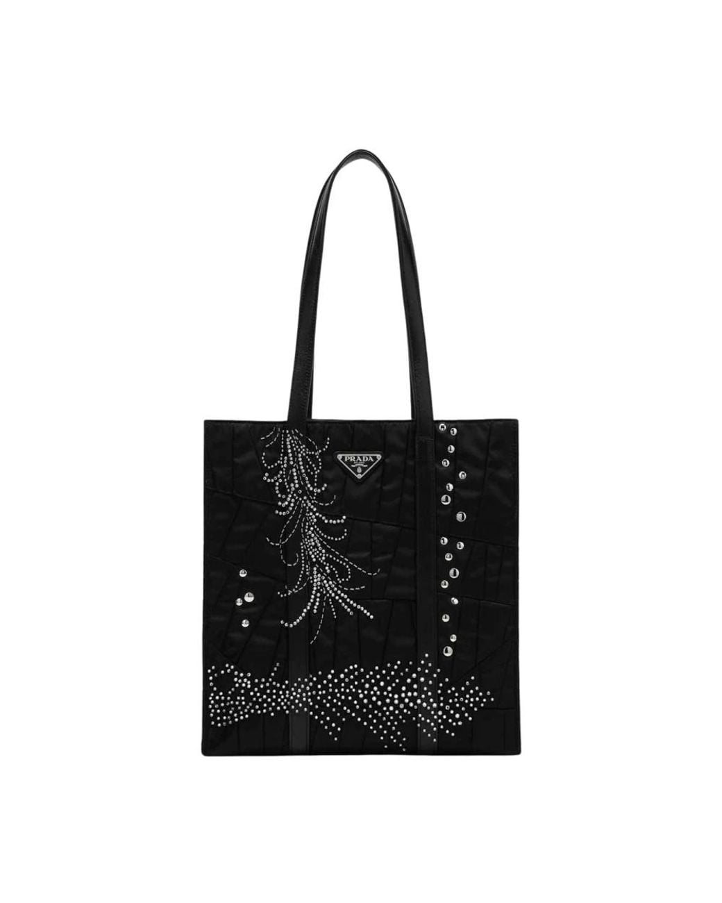 Prada Black Shopping Bags