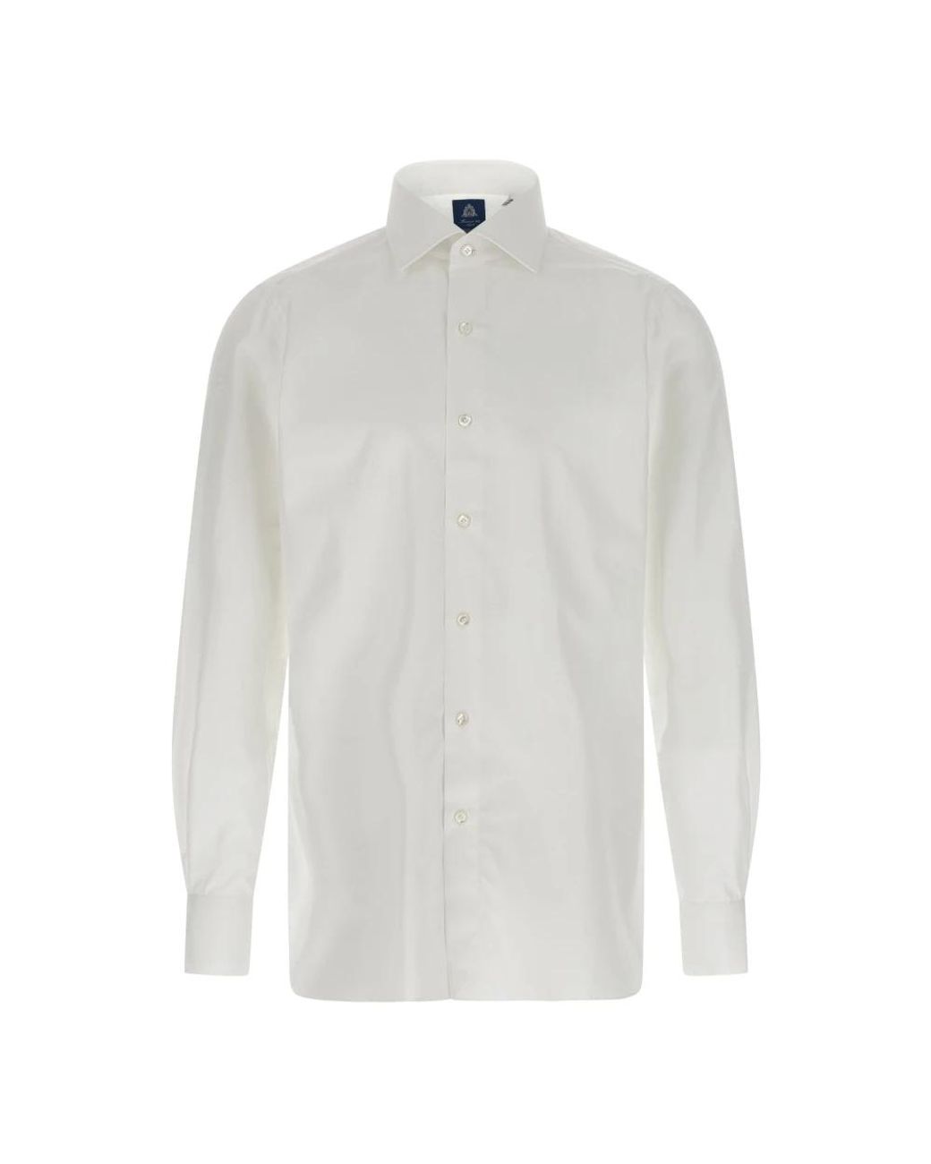 Finamore 1925 White Formal Shirts for men