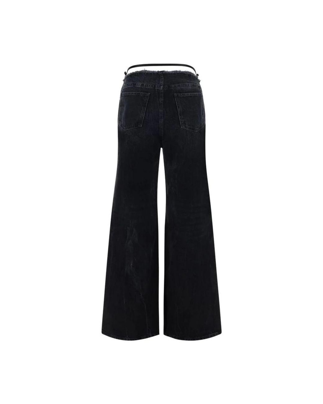 Givenchy Black Wide Jeans