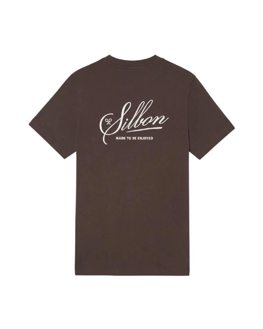 Silbon Brown T-Shirts for men