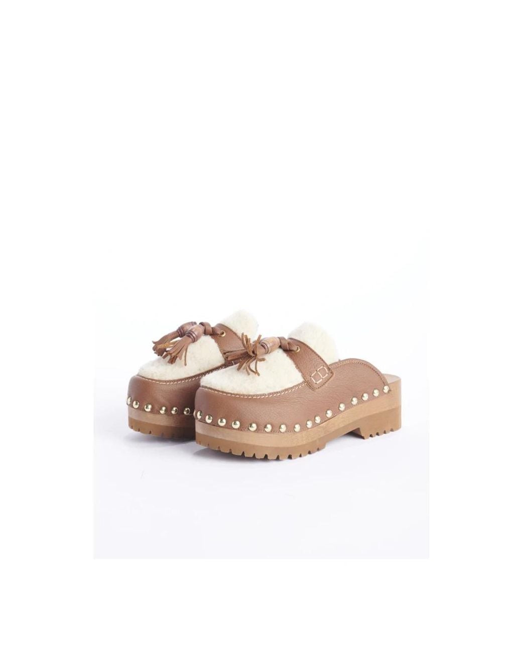 Jejia Brown Clogs