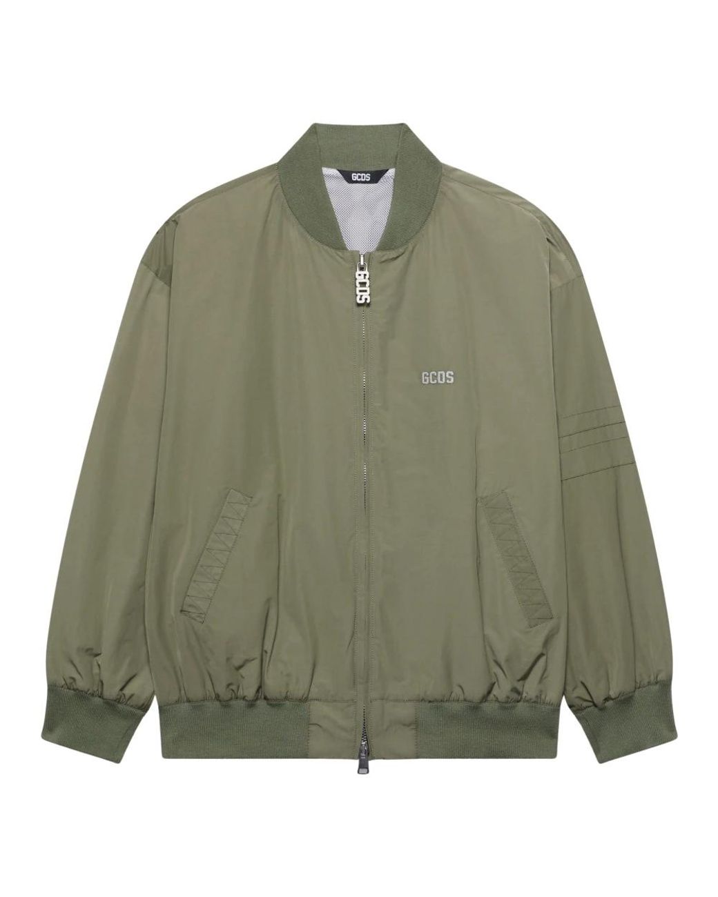 Gcds Green Bomber Jackets for men