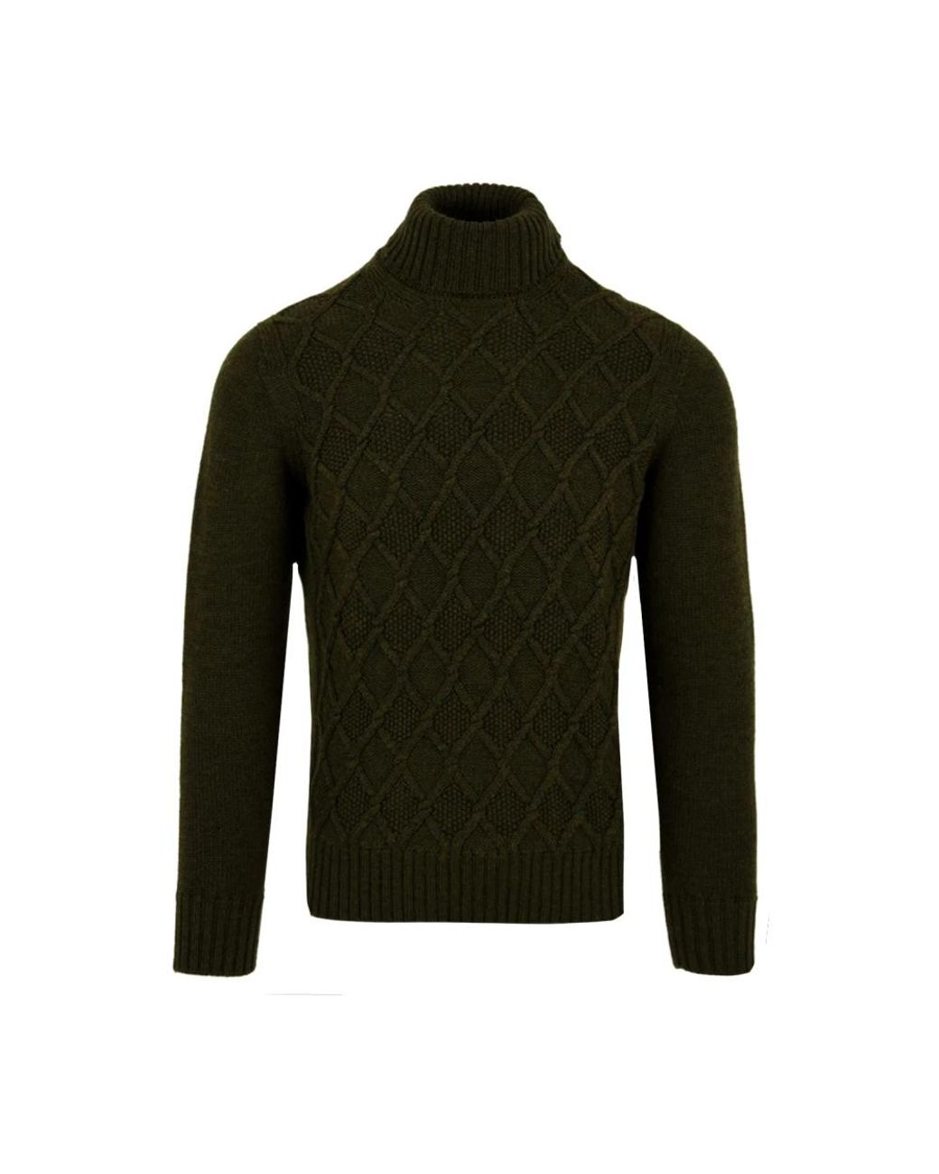 Drumohr Green Turtlenecks for men
