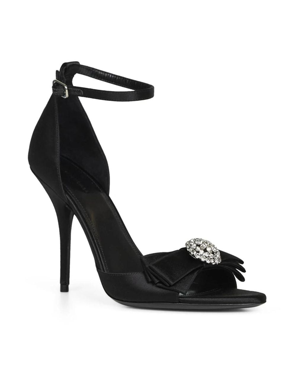 Balenciaga Black High Heel Sandals