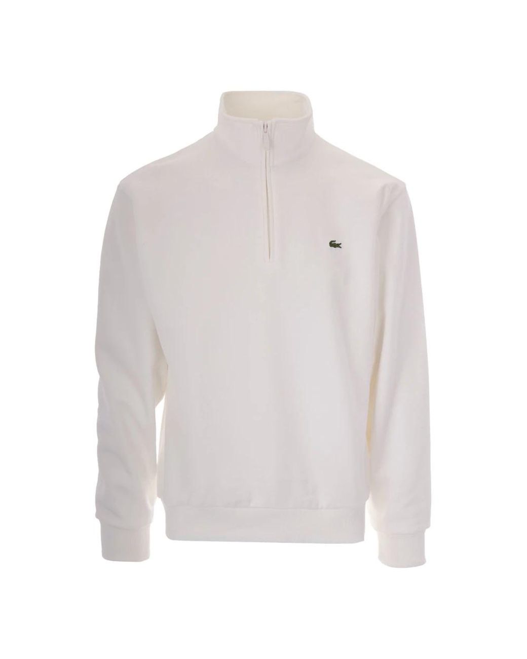 Lacoste White Zip-Throughs for men