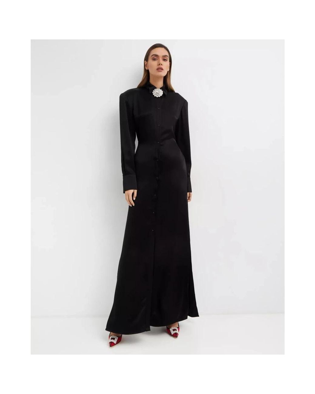 David Koma Black Maxi Dresses