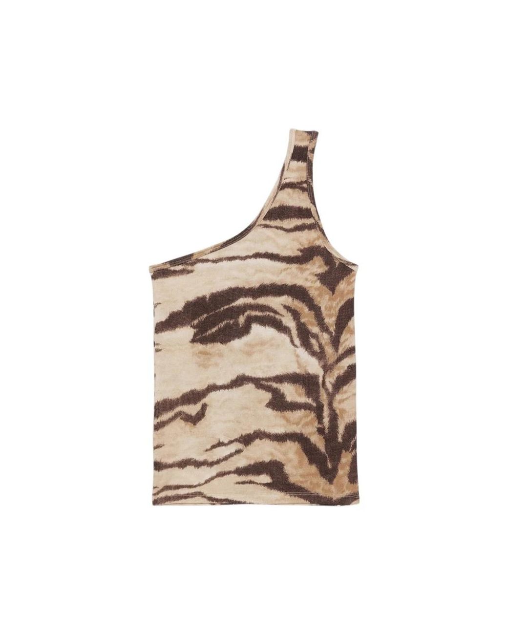 Baserange Natural Sleeveless Tops