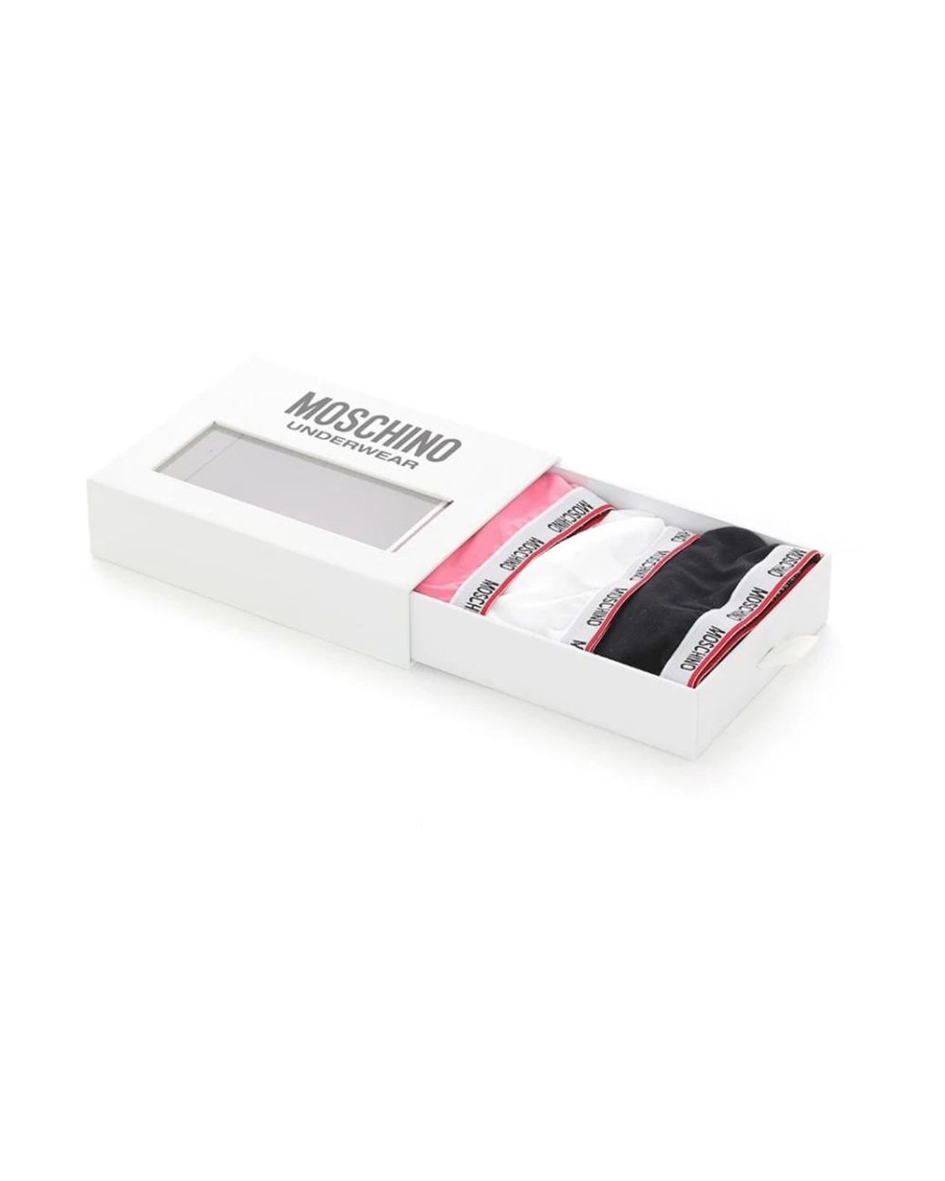 Bottoms Moschino de color Black