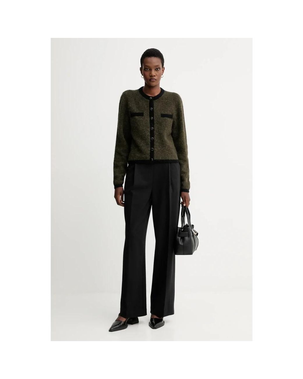 Cardigans Gestuz en coloris Black