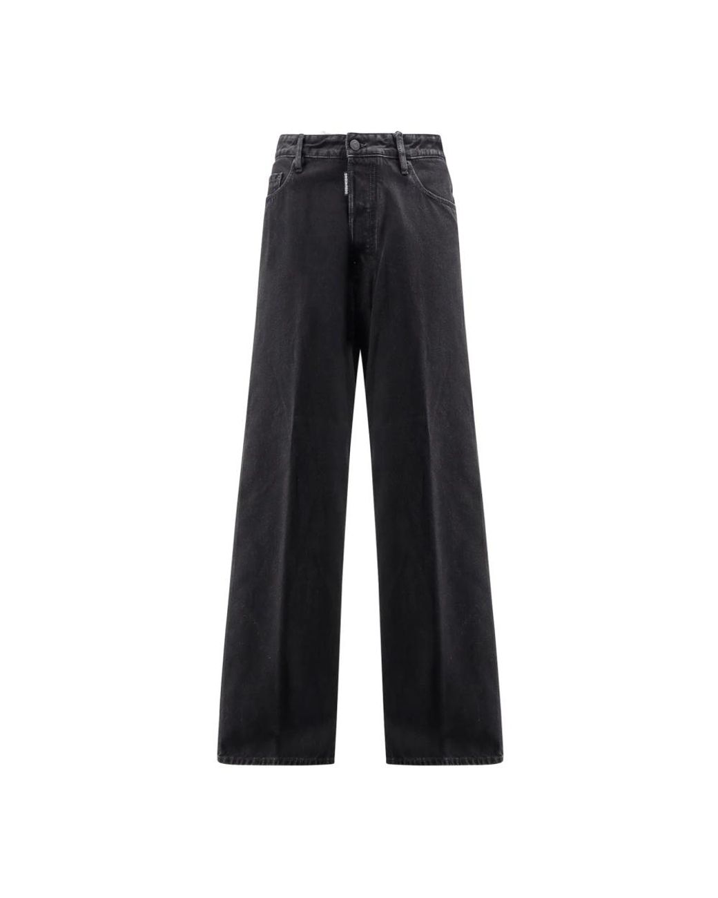 DSquared² Black Wide Jeans for men