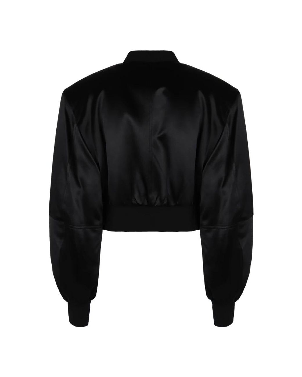 The Attico Black Bomber Jackets
