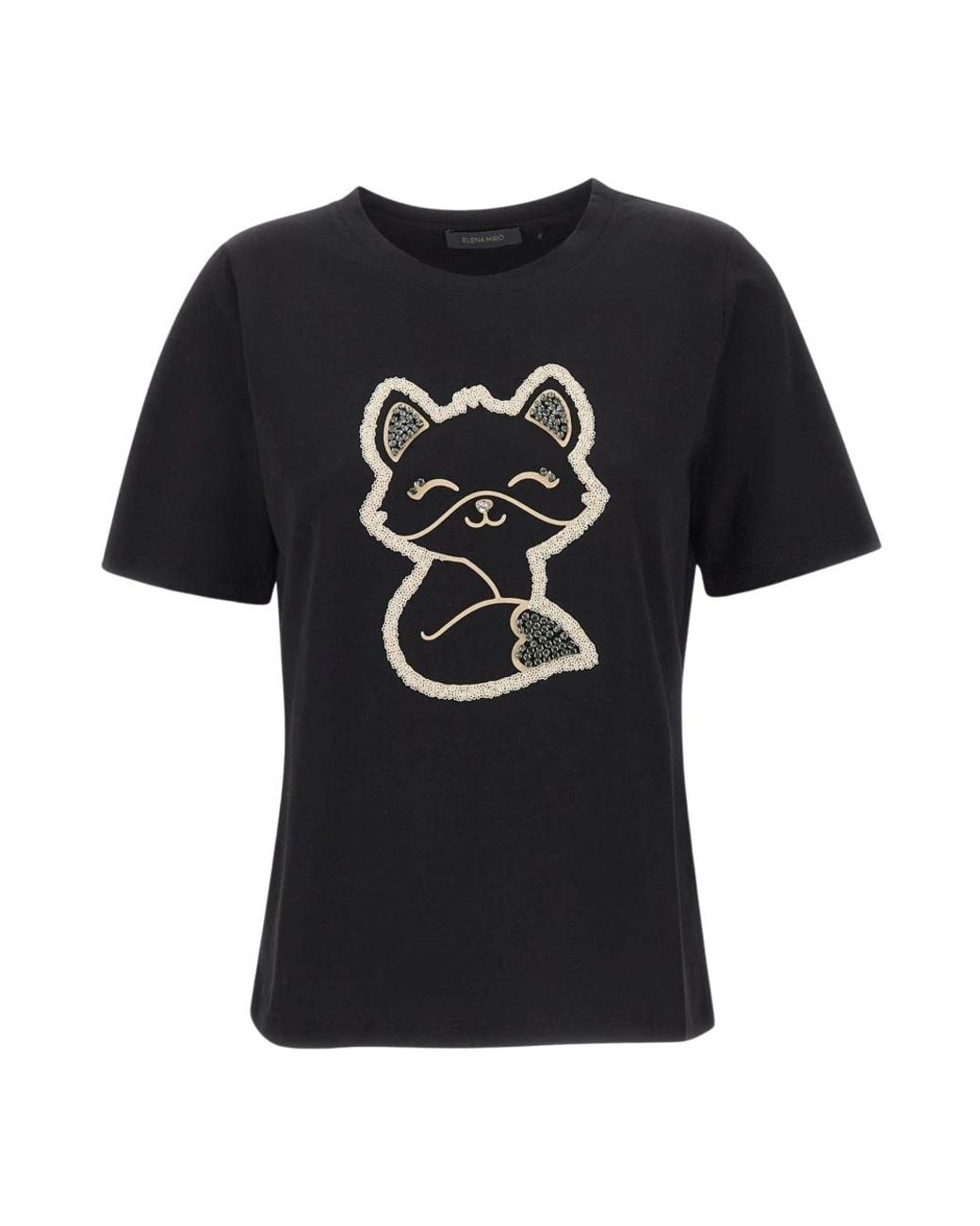 Elena Miro Black T-Shirts