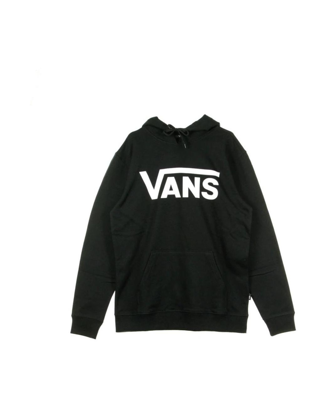 Vans Hoodies & Sweatvesten ,Zwart ,Katoen Klassieke Po Hoodie Ii Zwart/Wit in het Black voor heren