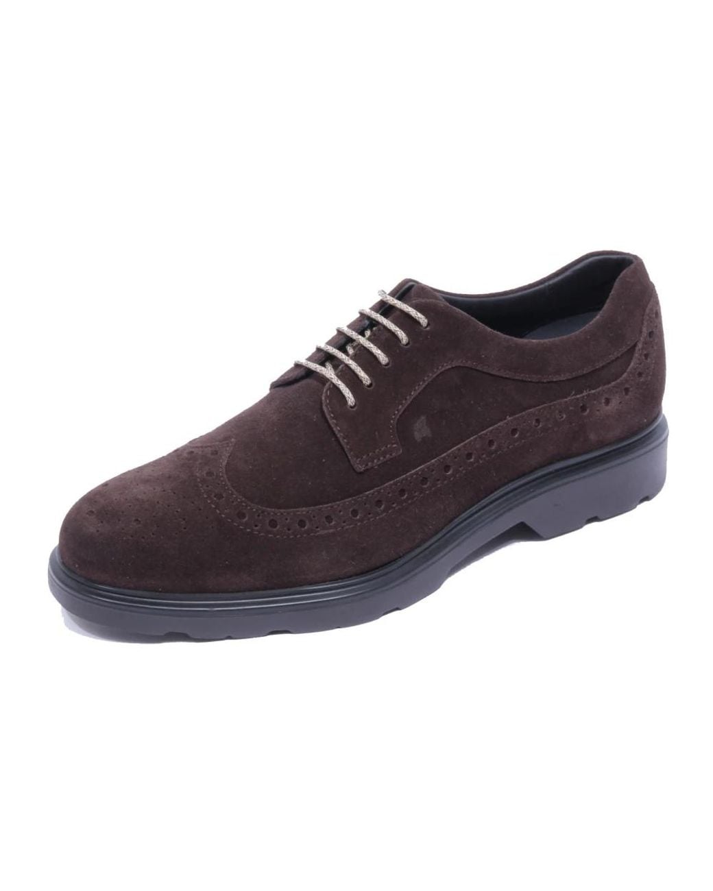Hogan Purple Laced Shoes for men
