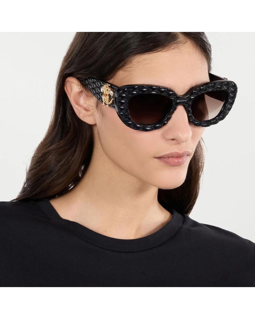 Roberto Cavalli Black Sunglasses