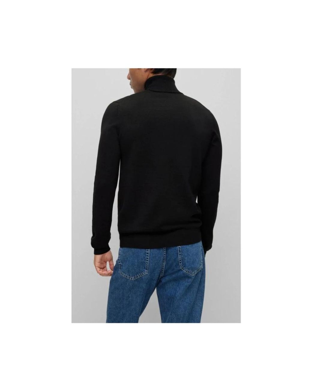 HUGO Black Turtlenecks for men