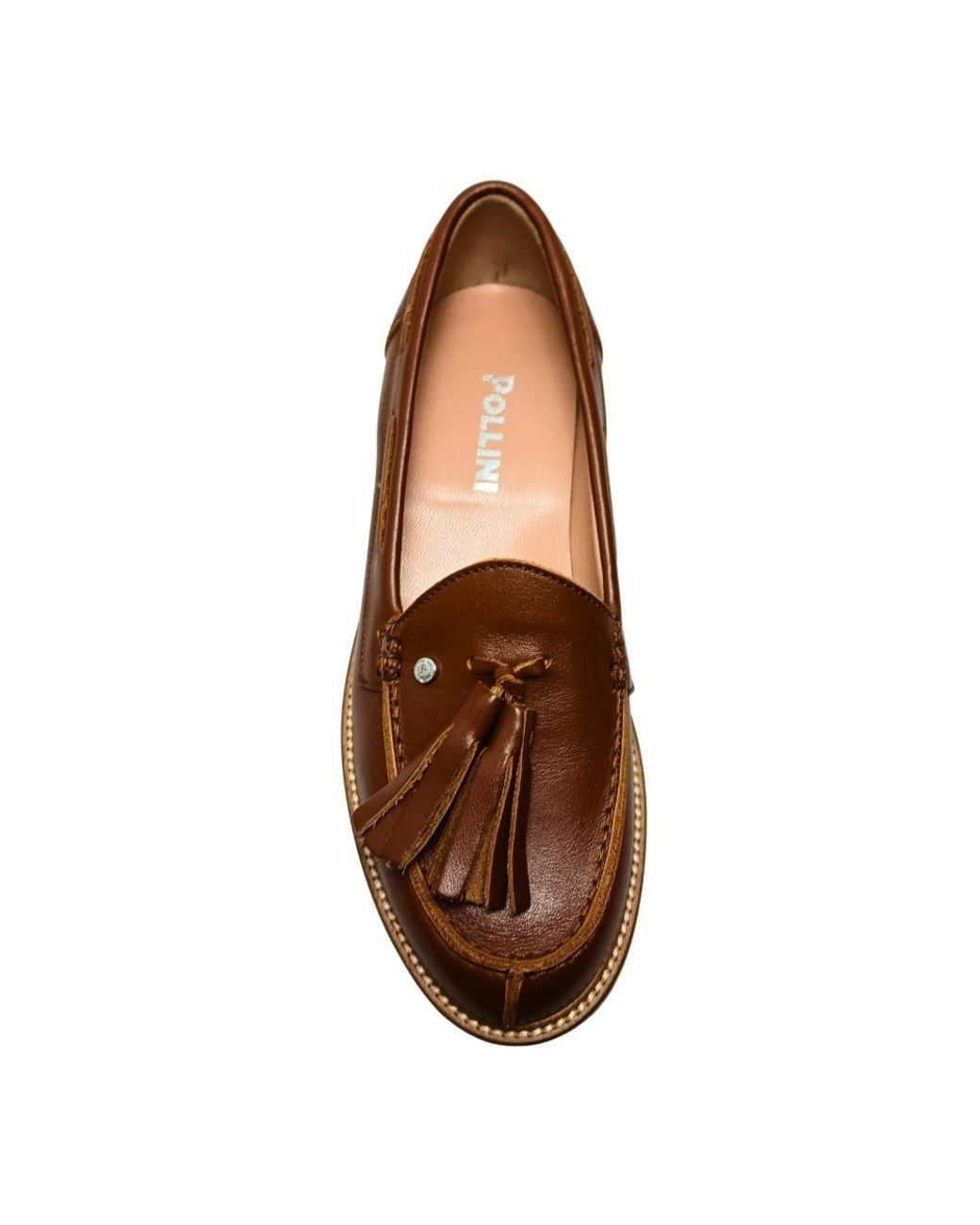 Pollini Brown Loafers
