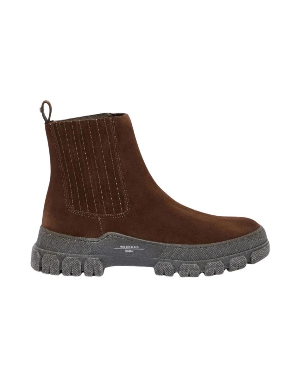 Weekend by Maxmara Brown Chelsea Boots
