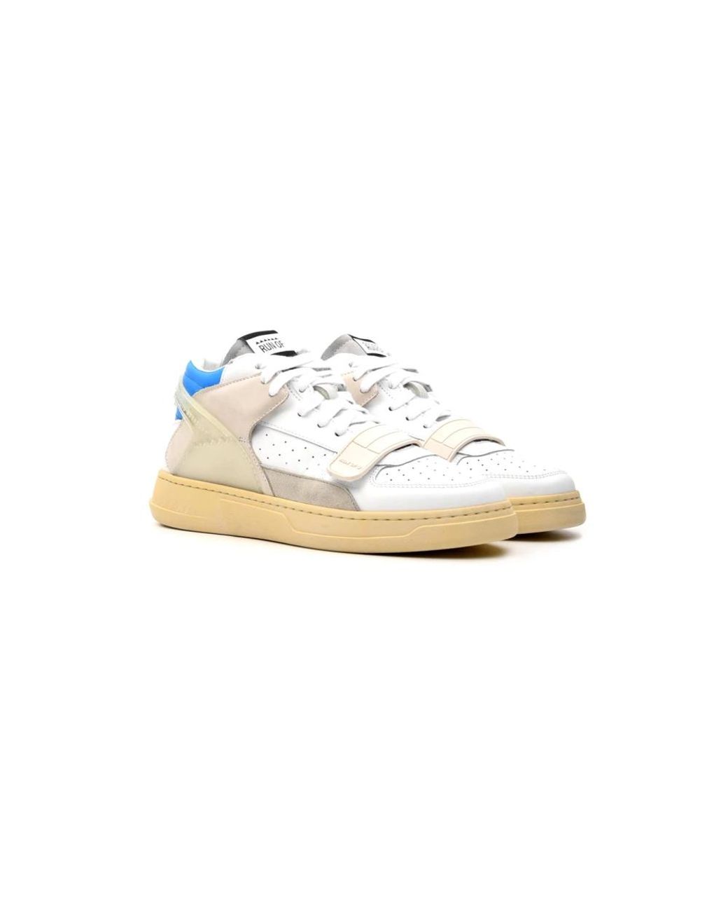 RUN OF White Sneakers for men