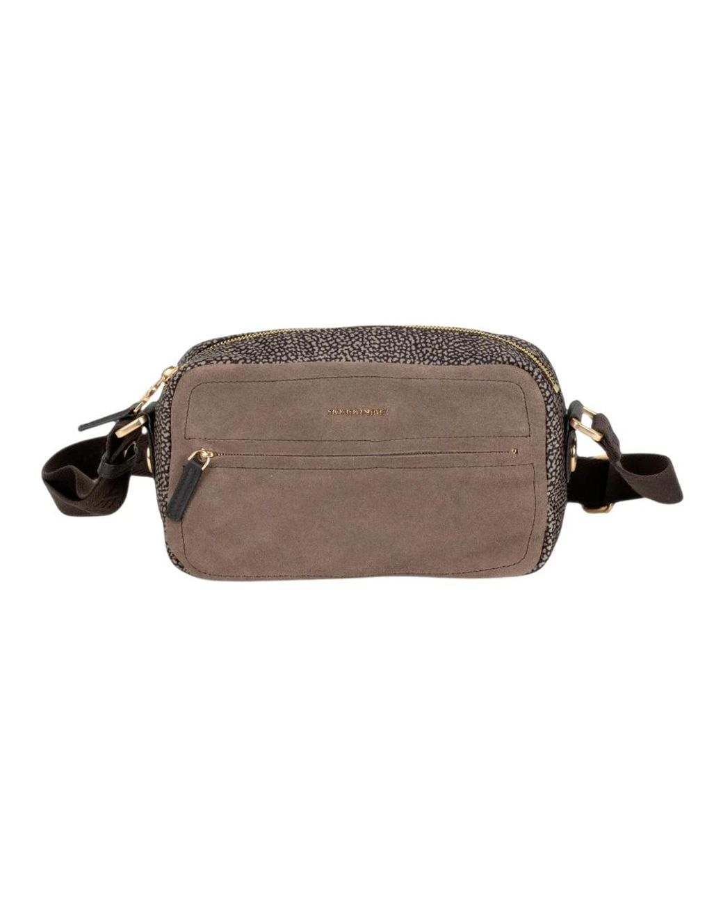 Borbonese Brown Camera Case S
