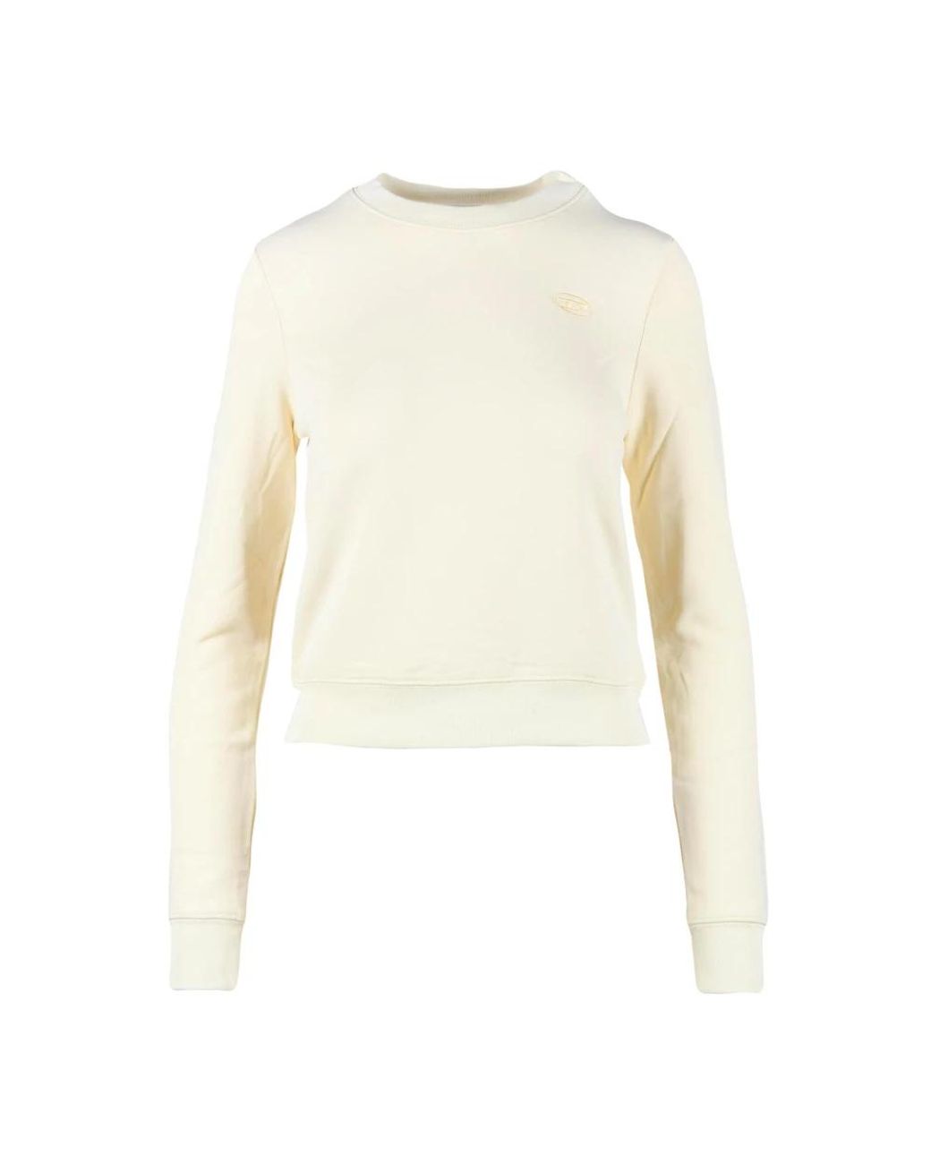DIESEL White Sweatshirts