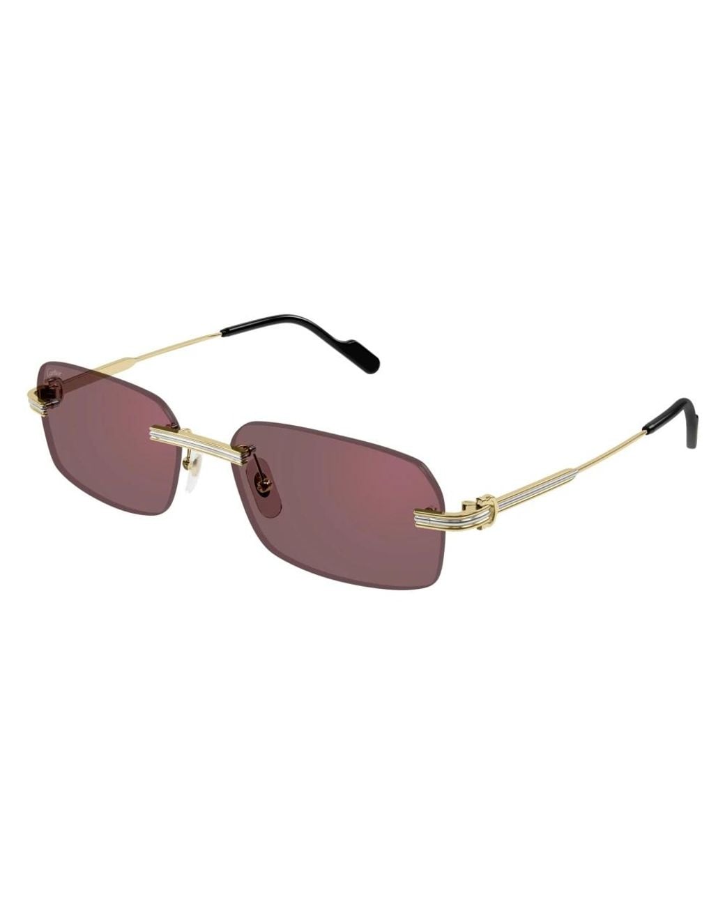 Cartier Yellow Sunglasses
