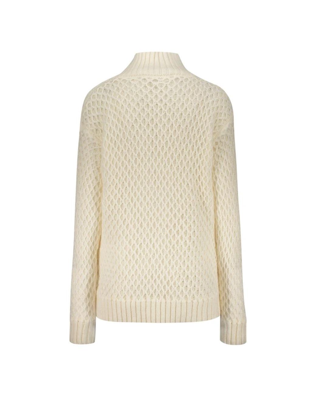 Moorer White Turtlenecks