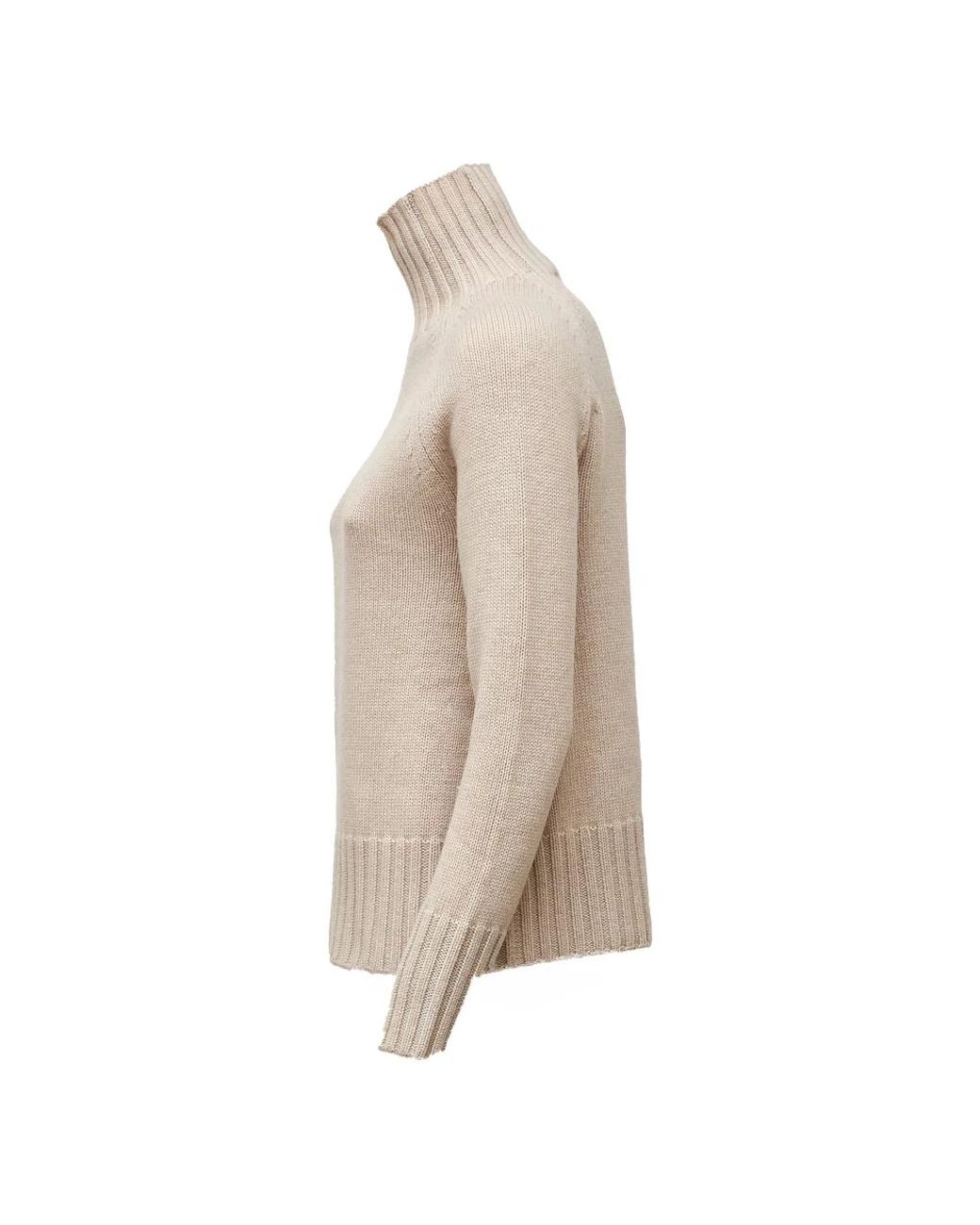 Max Mara Natural Turtlenecks