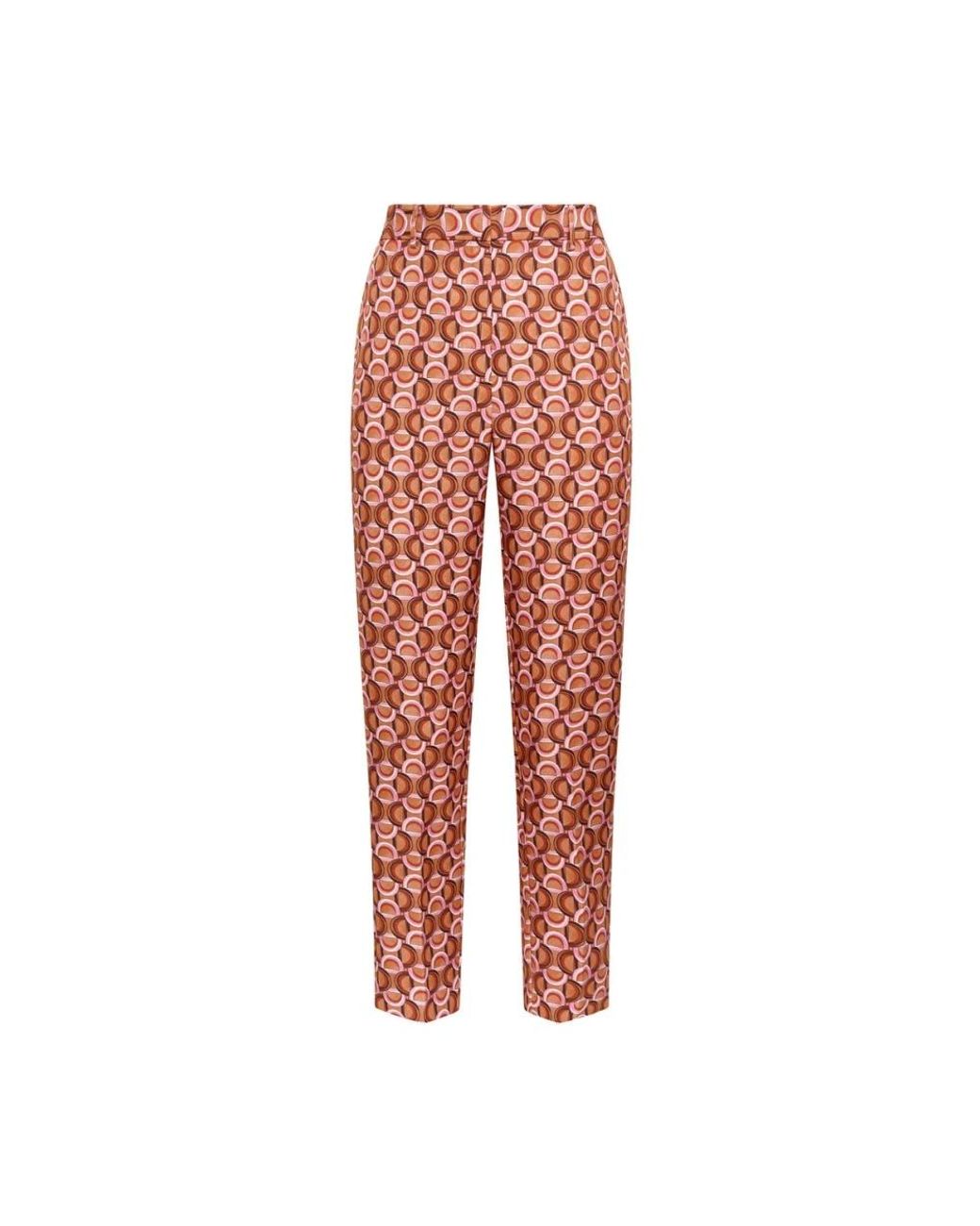 Maliparmi Red Slim-Fit Trousers