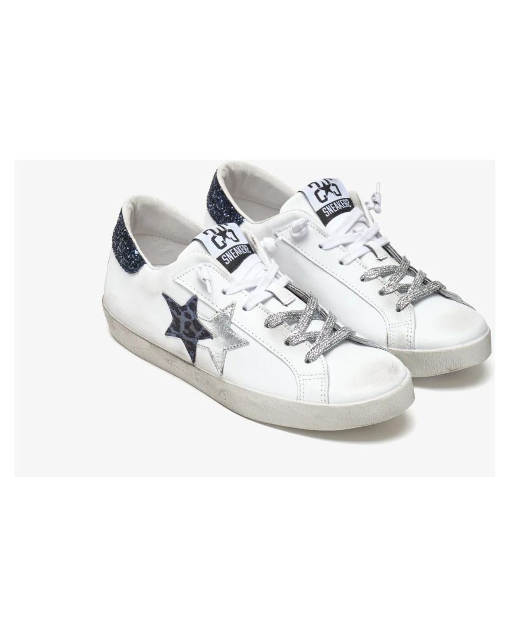 2 Star Blue Sneakers