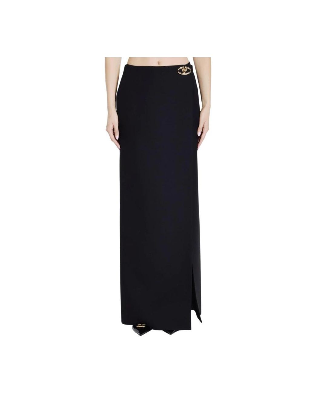 Valentino Garavani Black Maxi Skirts
