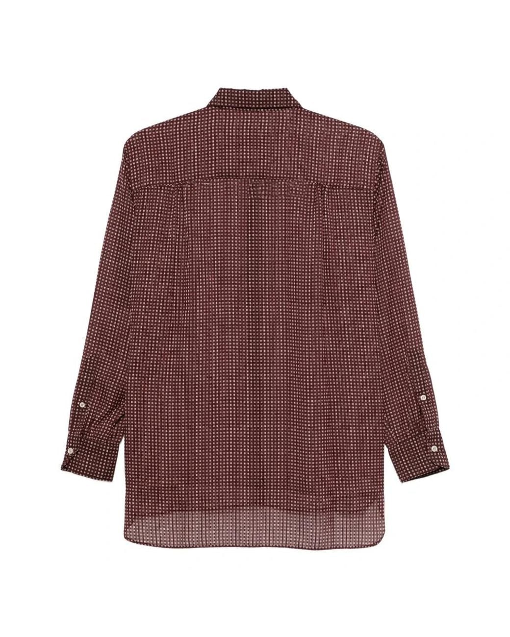 Officine Generale Purple Shirts
