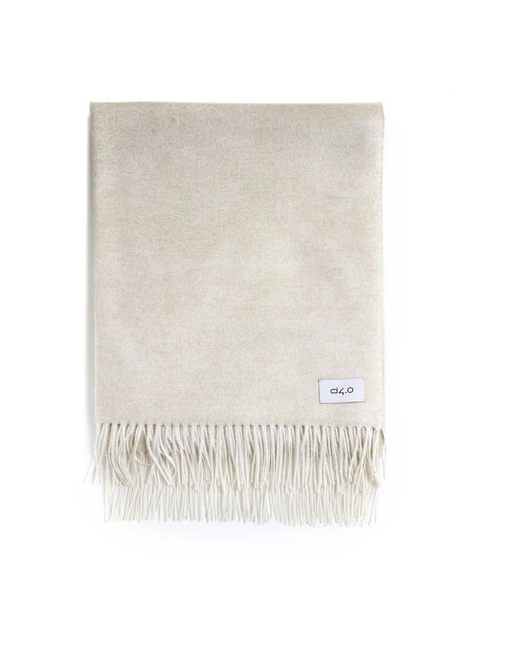 D4.0 White Winter Scarves for men