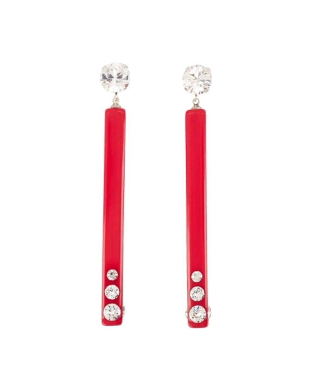 Isabel Marant Red Earrings