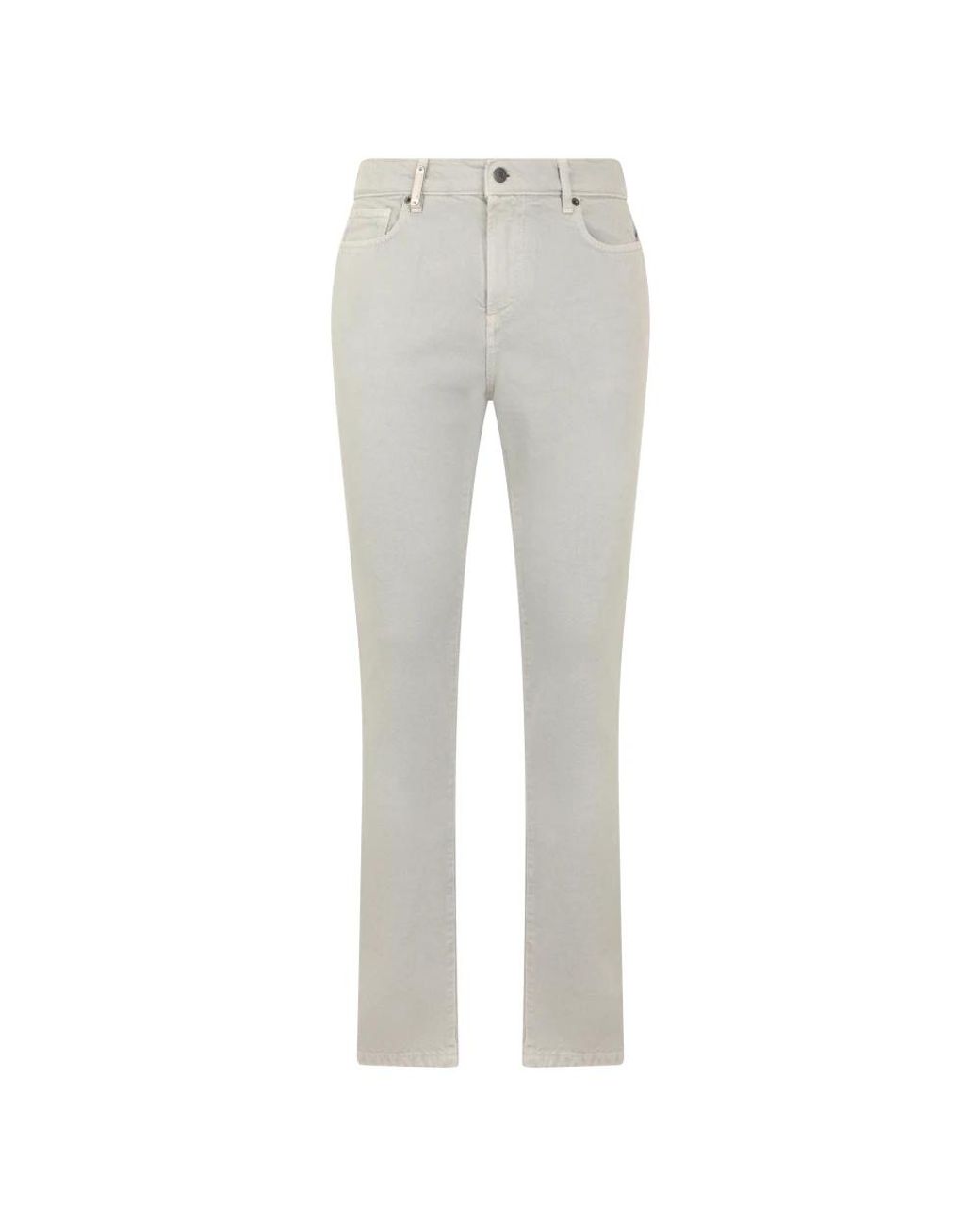 Moschino Gray Slim Fit Jeans for men