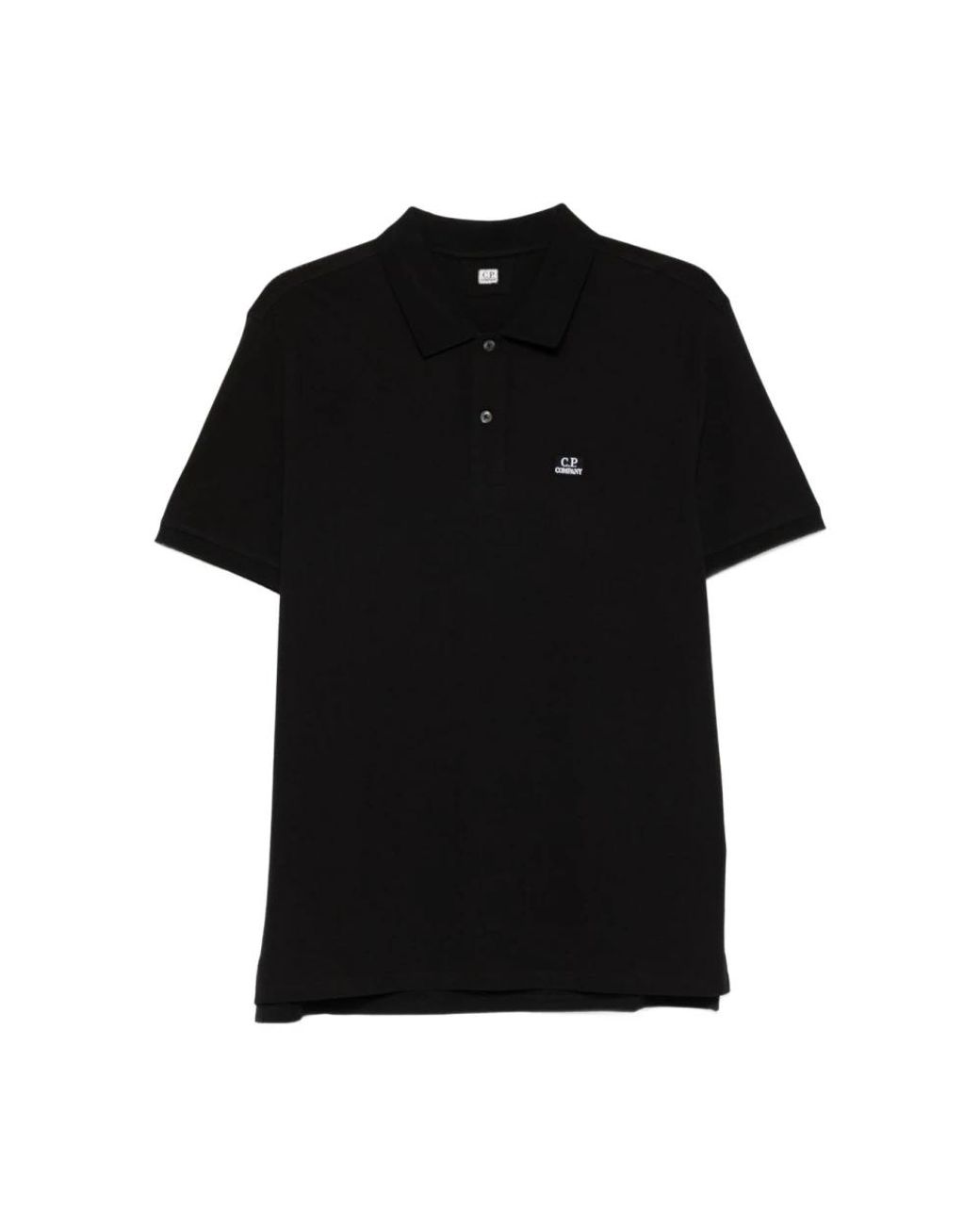 C P Company Black Polo Shirts for men