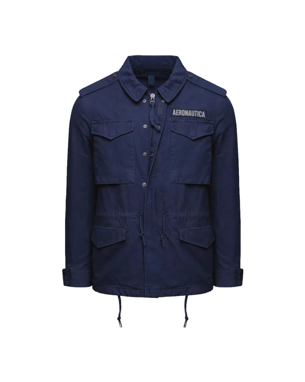 Aeronautica Militare Blue Light Jackets for men