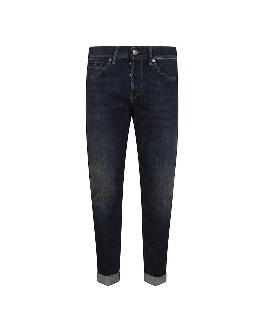 Dondup Blue Slim Fit Jeans for men