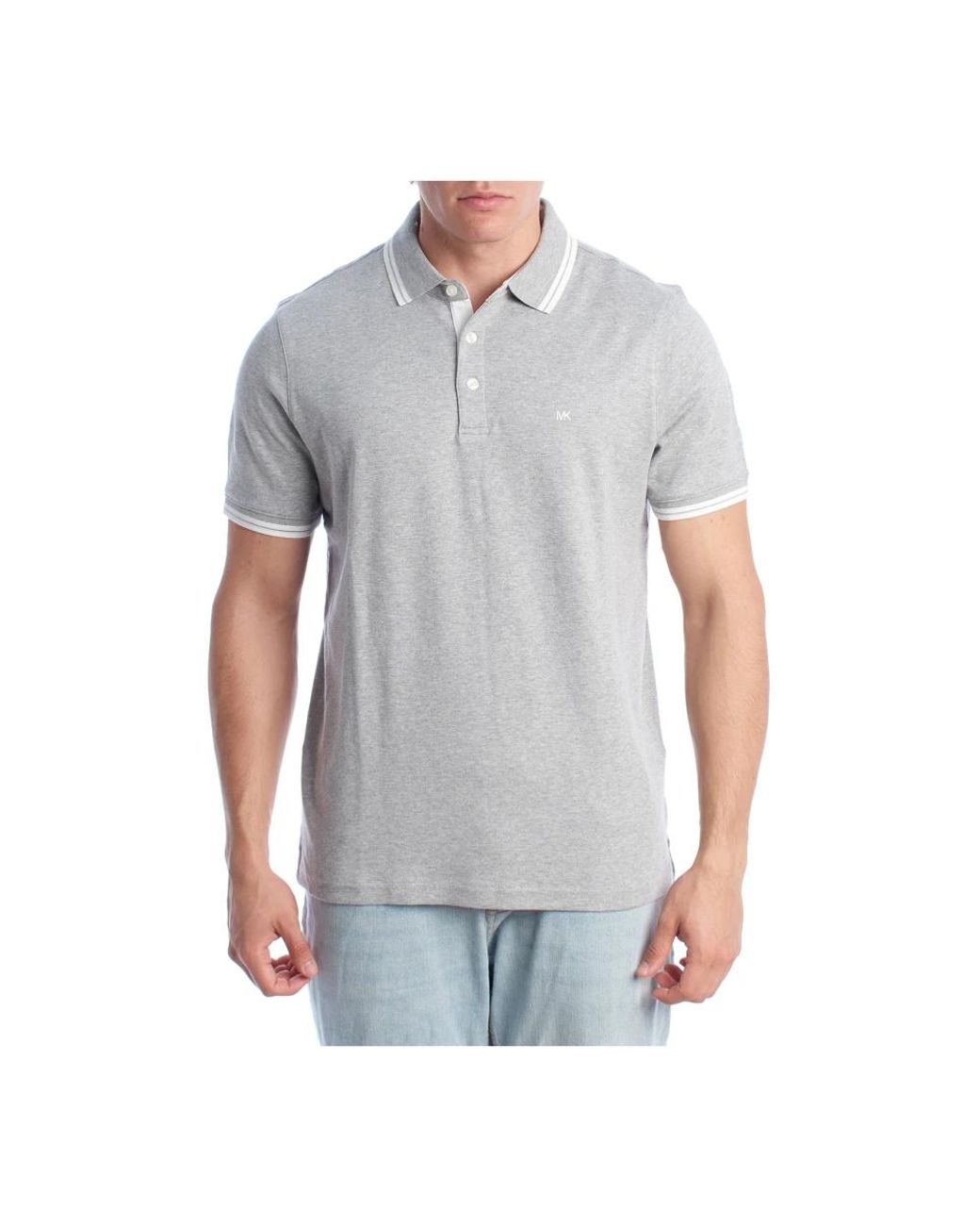 Michael Kors Gray Polo Shirts for men