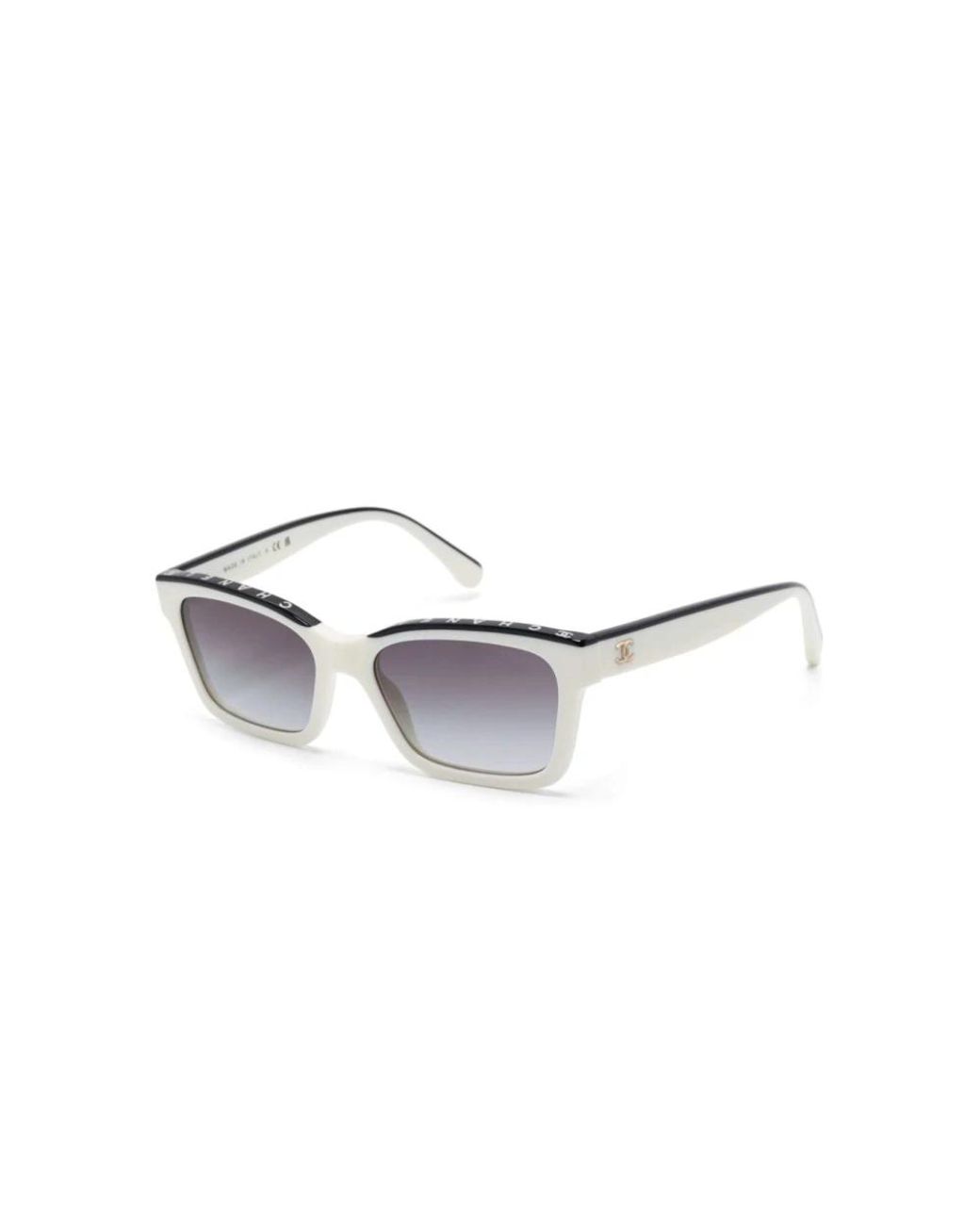 Chanel White Sunglasses