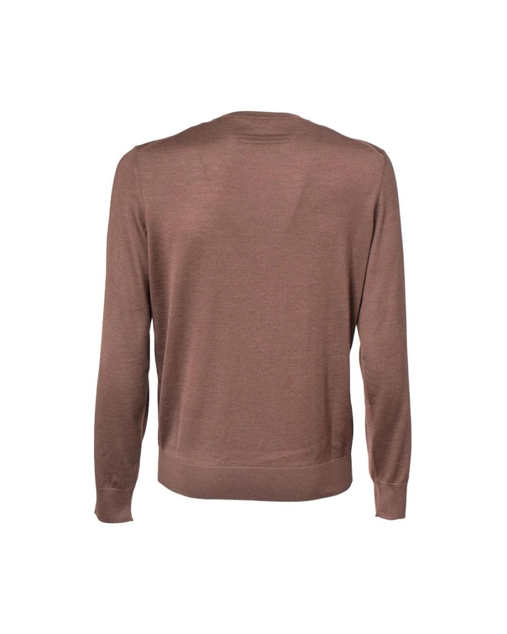 Zegna Brown Cashmere Knitwear for men