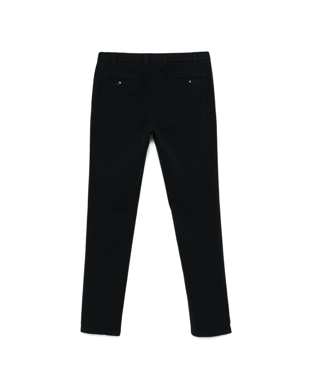 Canali Black Slim-Fit Trousers for men