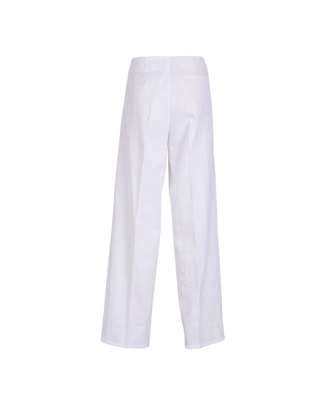 Forte_forte White Wide Trousers