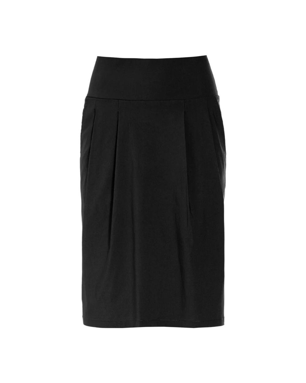 Bitte Kai Rand Rokken ,Zwart ,Zwarte Geplooide Stretch Rok in het Black