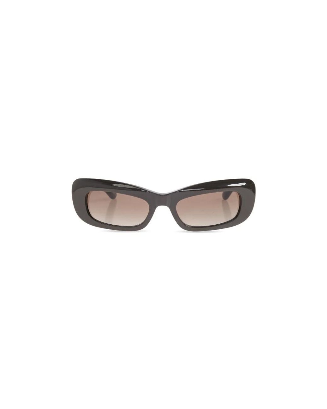 Balenciaga Diva Rectangle Zonnebrillen in het Brown