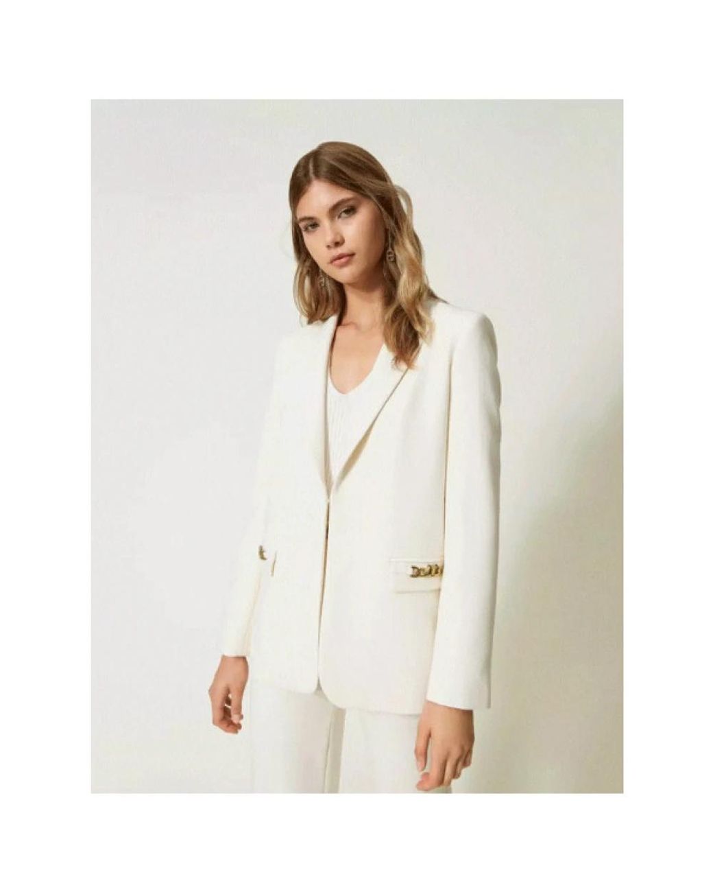 Twinset White Blazers