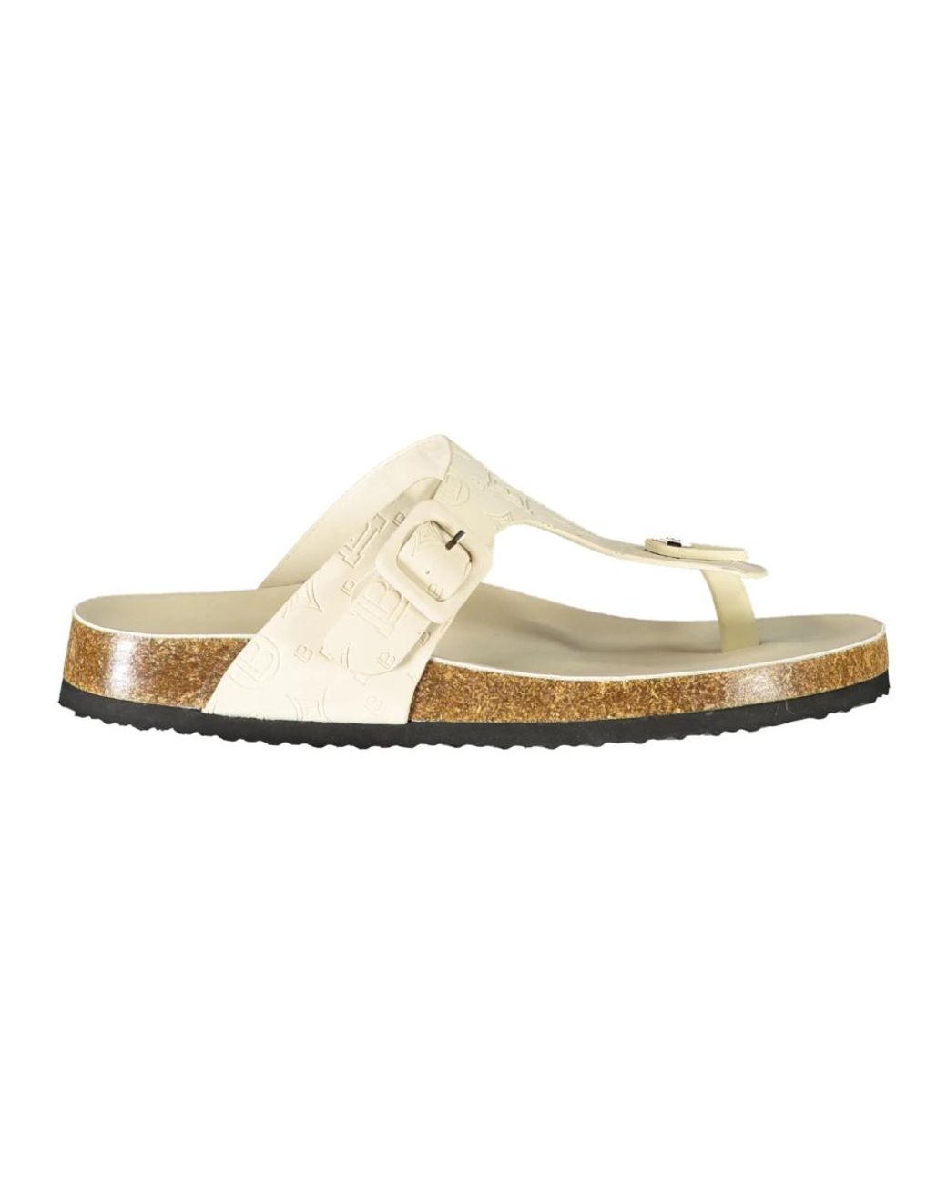 Laura Biagiotti White Flip Flops