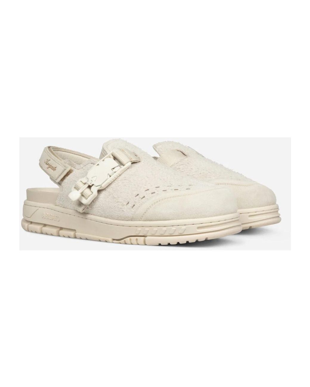 Axel Arigato White Clogs