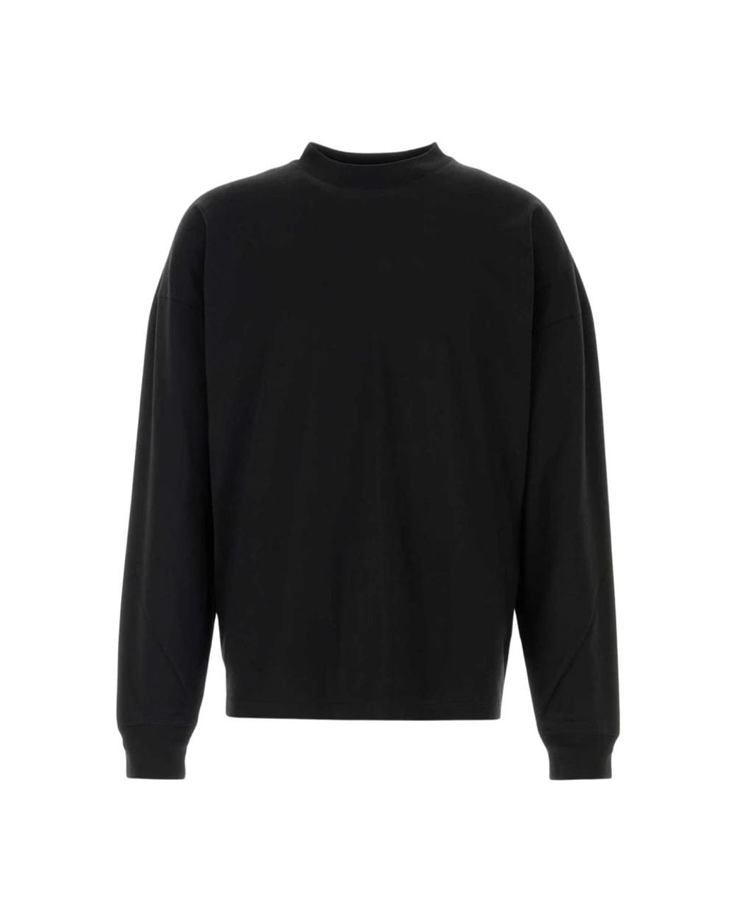 The Row Black Long Sleeve T-Shirts for men