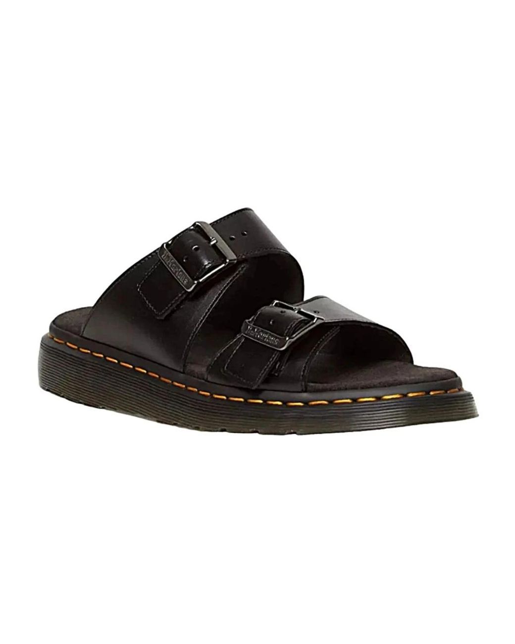 Dr. Martens Black Sliders for men